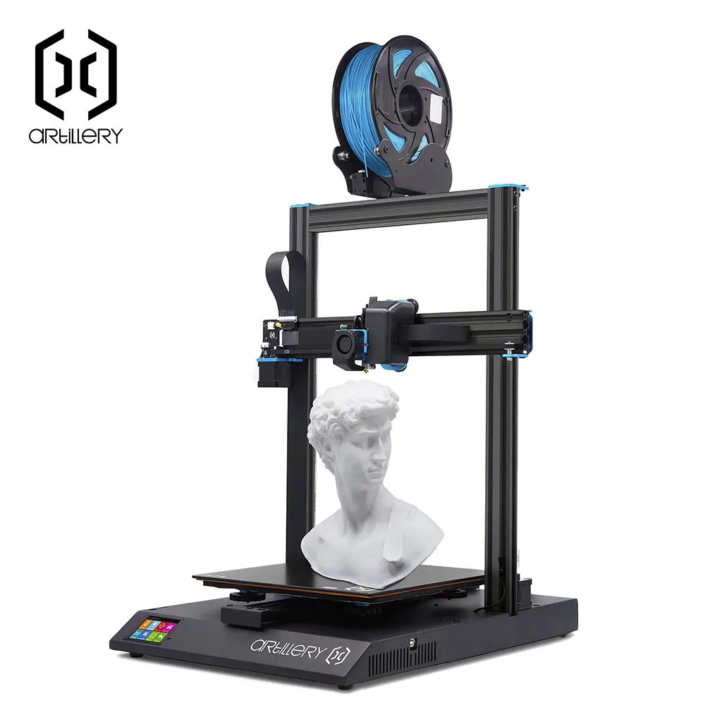 & on Artillery Sidewinder X1 (V4.1) Large 3D printer fast and silent Printer3D.One - | Review | Test | Robotic & 3D Printing